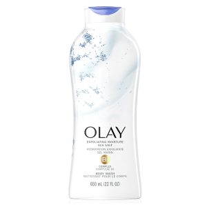 Sữa tắm Olay Body wash Daily Exfoliating With Sea Salts 650ml